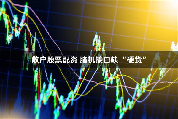 散户股票配资 脑机接口缺 “硬货”